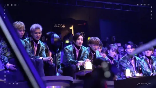 [VK][20161202] Fancam SEVENTEEN Reaction to MONSTA X - 'Fighter' @ MAMA 2016