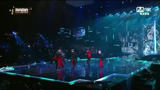 [VK][20161202] MONSTA X - 'Fighter' + JOOHEON performance cut @ MAMA 2016