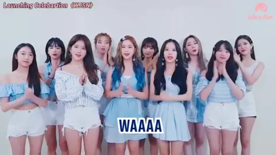 [Message] 191010 Whosfan WJSN's Launching Celebration video message