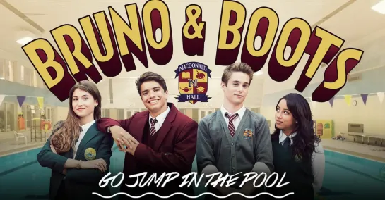 Бруно и Башмак: Прыгай в бассейн / Bruno & Boots: Go Jump in the Pool  (2016 Канада) дети в кино