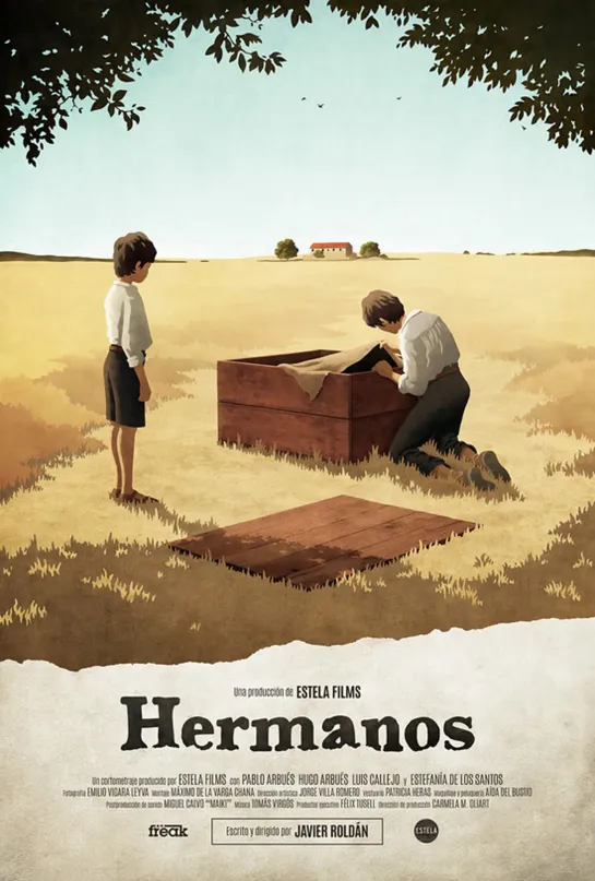 Братья / Hermanos (2016 Испания) драма приключения дети в кино Режиссёр: Хавьер Ролдан / Javier Roldán