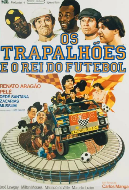 Бродяги и король футбола / Os Trapalhões e o Rei do Futebol (1986 Бразилия) комедия спорт дети в кино