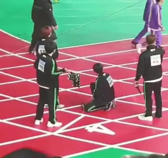 [VK][190107] MONSTA X fancam @ 2019 Idol Star Athletics Championships