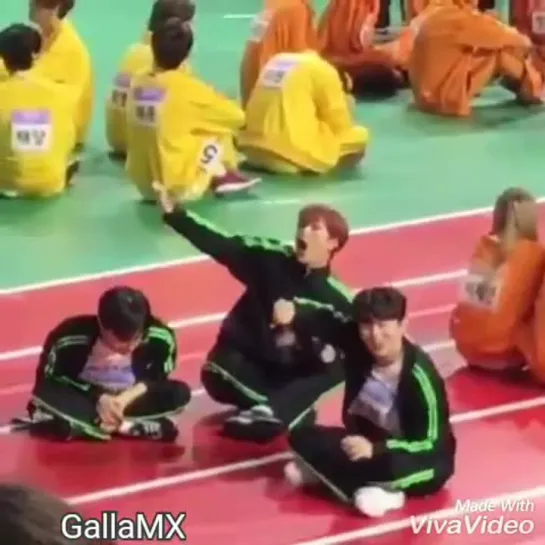 [VK][190107] MONSTA X fancam @ 2019 Idol Star Athletics Championships