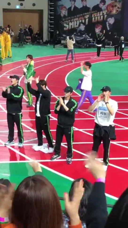 [VK][190107] MONSTA X fancam @ 2019 Idol Star Athletics Championships