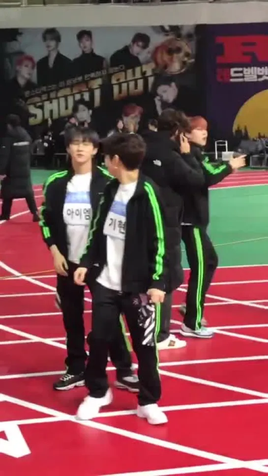 [VK][190107] MONSTA X fancam @ 2019 Idol Star Athletics Championships