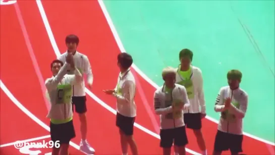 [VK][160829] MONSTA X fancam @ Idol Star Athletics Championships