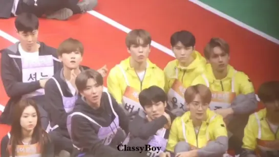 [VK][180115] MONSTA X Fancam @ Idol Star Athletics Championships 2018