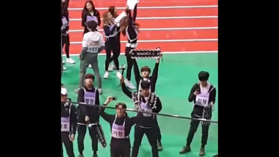 [VK][180115] MONSTA X Fancam @ Idol Star Athletics Championships 2018