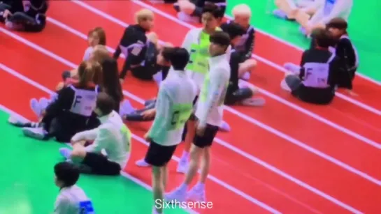 [VK][29.08.2016] Fancam Monsta X @ Idol Star Athletics Championships