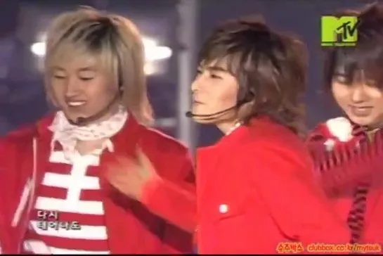 Super Junior - You Are The One, Way For Love, Miracle, MTV Live Wow 21.04.2006