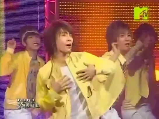 Super Junior - You Are The One, Way For Love, Miracle, MTV Live Wow 07.04.2006