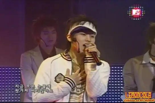 Super Junior - You Are The One, Miracle, MTV Live Wow 17.02.2006