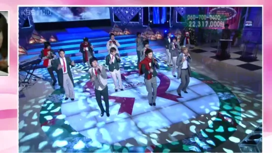 Super Junior - First Snow, KBS Music Bank 22.12.2007