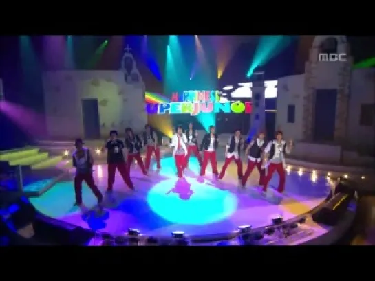 Super Junior - Happiness, Music Core 07.07.2007