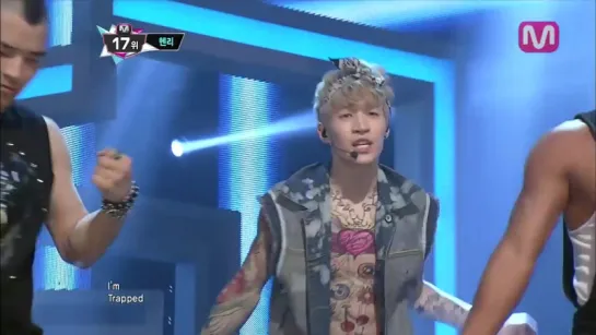 Henry - Trap, Mnet! M!Countdown 13.06.2013