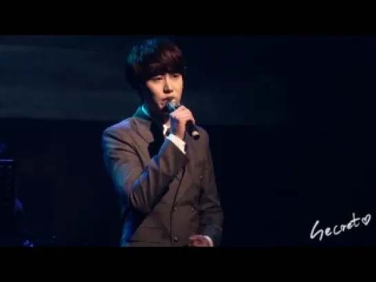 KYUHYUN - Monthly Yoon Jong Shin concert, Subscribers of choice, from a distance 12.04.2013