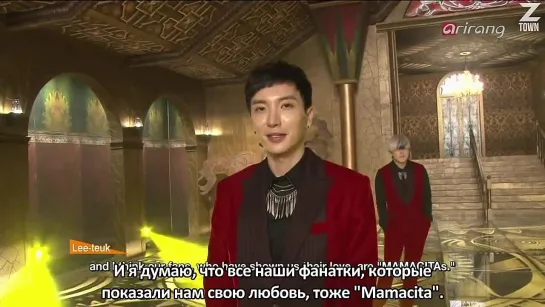 Super Junior - Mamacita, Pops In Seoul 16.09.2014 (рус.саб)