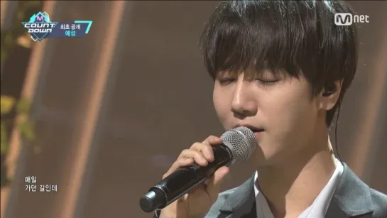 Yesung - Here I am, Mnet! M!Countdown 21.04.2016