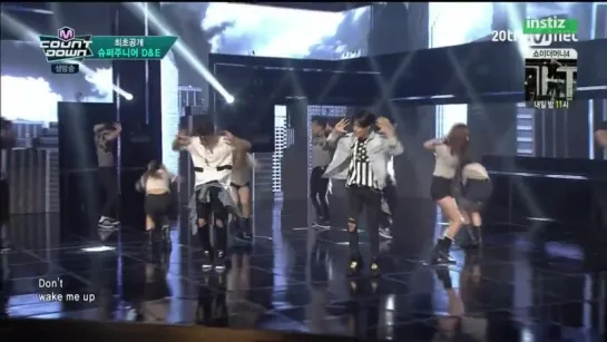 Super Junior - Dont Wake Me Up, Mnet! M!Countdown 16.07.2015