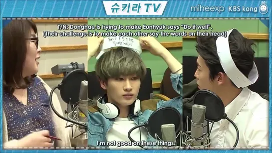 Super Junior - D&E Skinship Mission, SUKIRA TV 06.03.2015