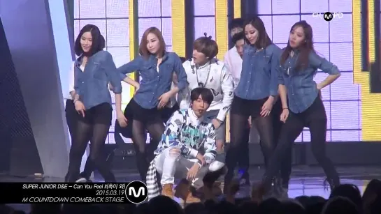 Super Junior - Can you Feel It, MPDFancam 19.03.2015