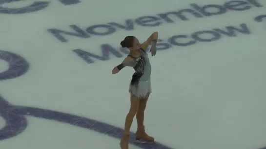 (запись из зала) Alexandra Trusova  SP Rostelecom Cup 2019 Moscow