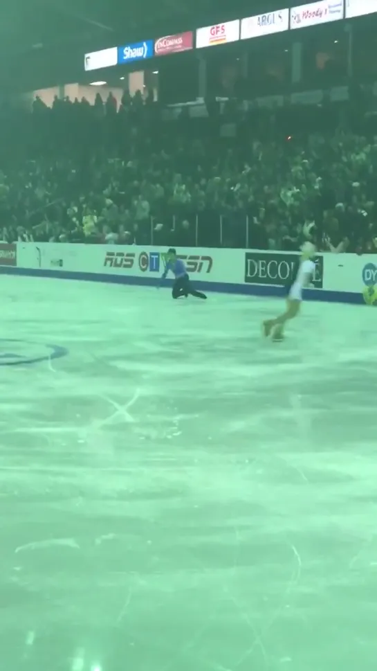 SASHA AND YUZU QUAD BATTLE - Skate Canada 2019