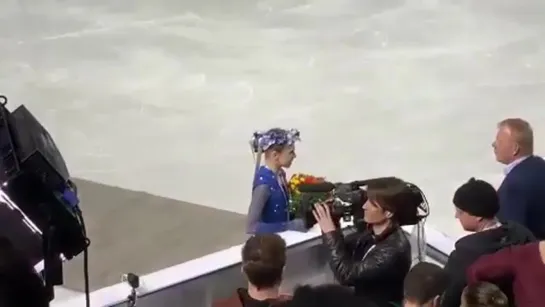 Награждения - Александра Трусова -  Skate Canada 2019