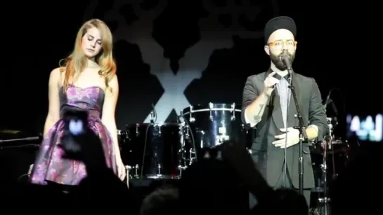 Woodkid & Lana Del Rey – Iron (Live @ «Highline Ballroom»)