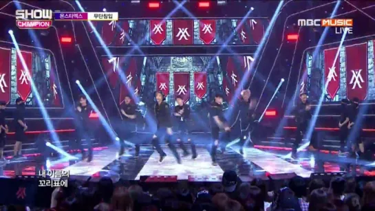 [VK] [10.06.15] Monsta X - Trespass @ Show Champion