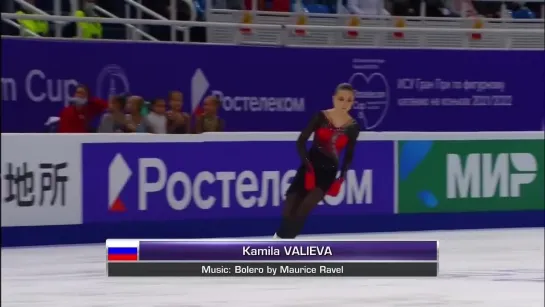 15-year-old Kamila Valieva sets TWO world records in stunning free skate _ NBC Sports