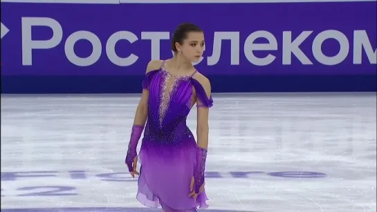 15-year-old Valieva sets ANOTHER world record with spectacular short program _ NBC Sports