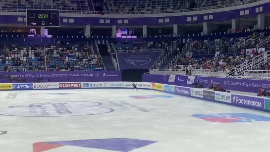 Майя Хромых. Короткая программа 26.11.2021 Rostelecom Cup Maya Khromykh. Short Program