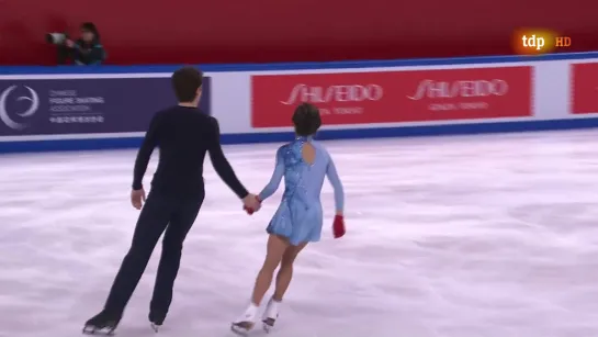 Figure Skating. 2019 Cup of China. Pairs. FS