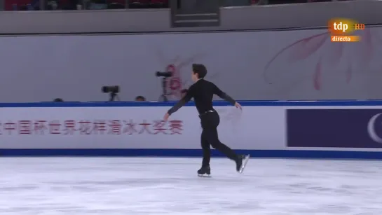 Figure Skating. 2019 Cup of China. Men. FS