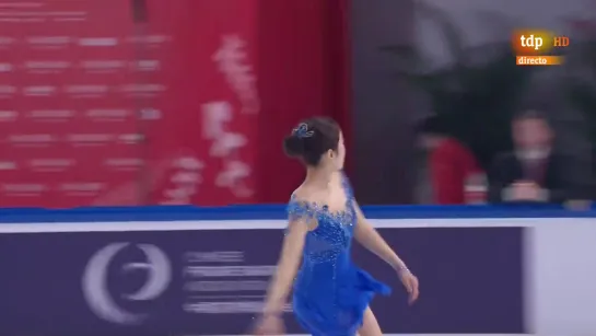 Figure Skating. 2019 Cup of China. Ladies. FS