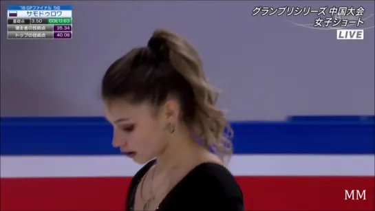 ソフィア・サモドゥロワ(Sofia Samodurova) 2019 Cup of China SP