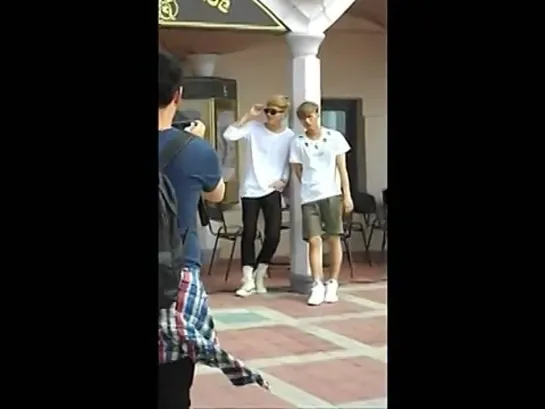 [FANCAM] 130718 EXO в Казани (Kris, Tao, Luhan, Sehun)