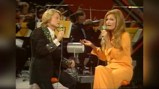 Dalida et  Claude François _ 1973 _ Les grands succès de Dalida en italien _ Clip Officiel