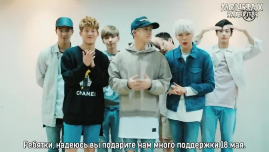 [RUS.SUB][11.05.2016] Naver V live Showcase greeting <The CLAN PART.1 LOST>