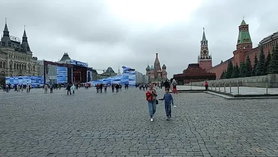 2021.06.11 Красная Площадь, Москва, подготовка ко Дню России