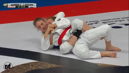 Lisa Fuhrmann vs Valeria Fokina fin JU-JITSU WORLD CHampionship 2019