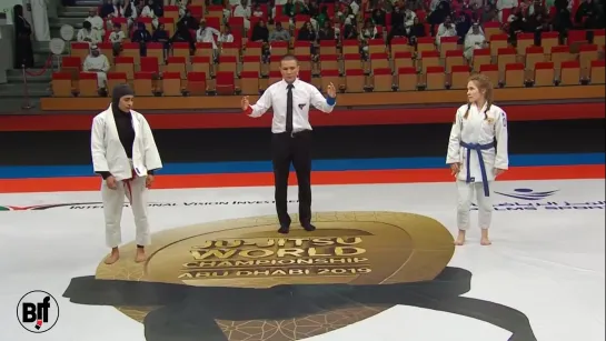 Alkaabi vs Chikanova JU-JITSU WORLD CHampionship 2019