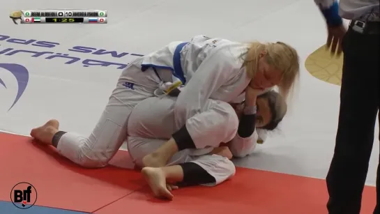 Alobeidili vs Anastasiia Lysakova JU-JITSU WORLD CHampionship 2019