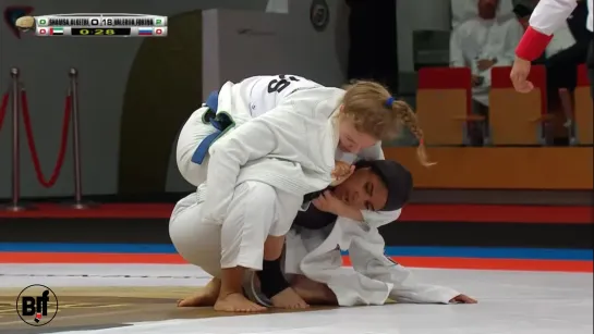 Alketbi vs Fokina JU-JITSU WORLD CHampionship 2019