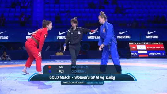 final 64 Rosenfeld vs Gromova - UwwWorld2019