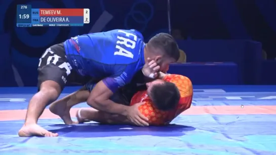 final 62 kg Temeev - De Oliveira UwwWorld2019