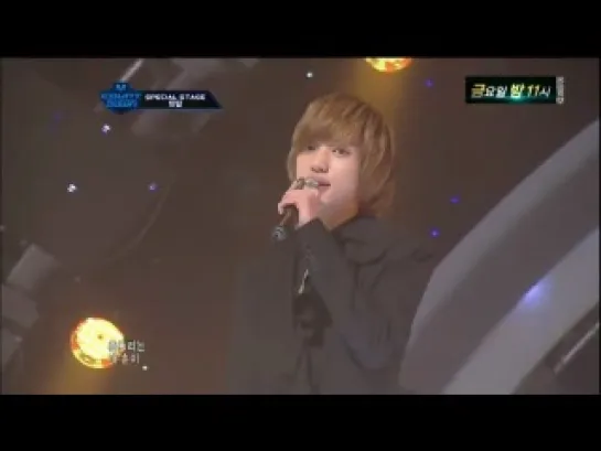 [PERF] 08.09.2011 Teen Top - The Back of My Hand Brushes Against Yours @ M! Countdown