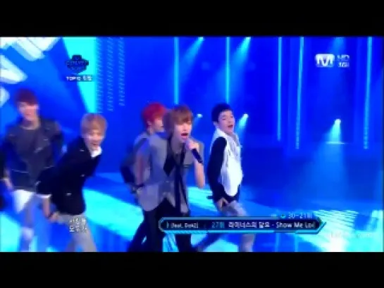 [PERF] 18.08.2011 Teen Top - No more perfume on you @ M Countdown